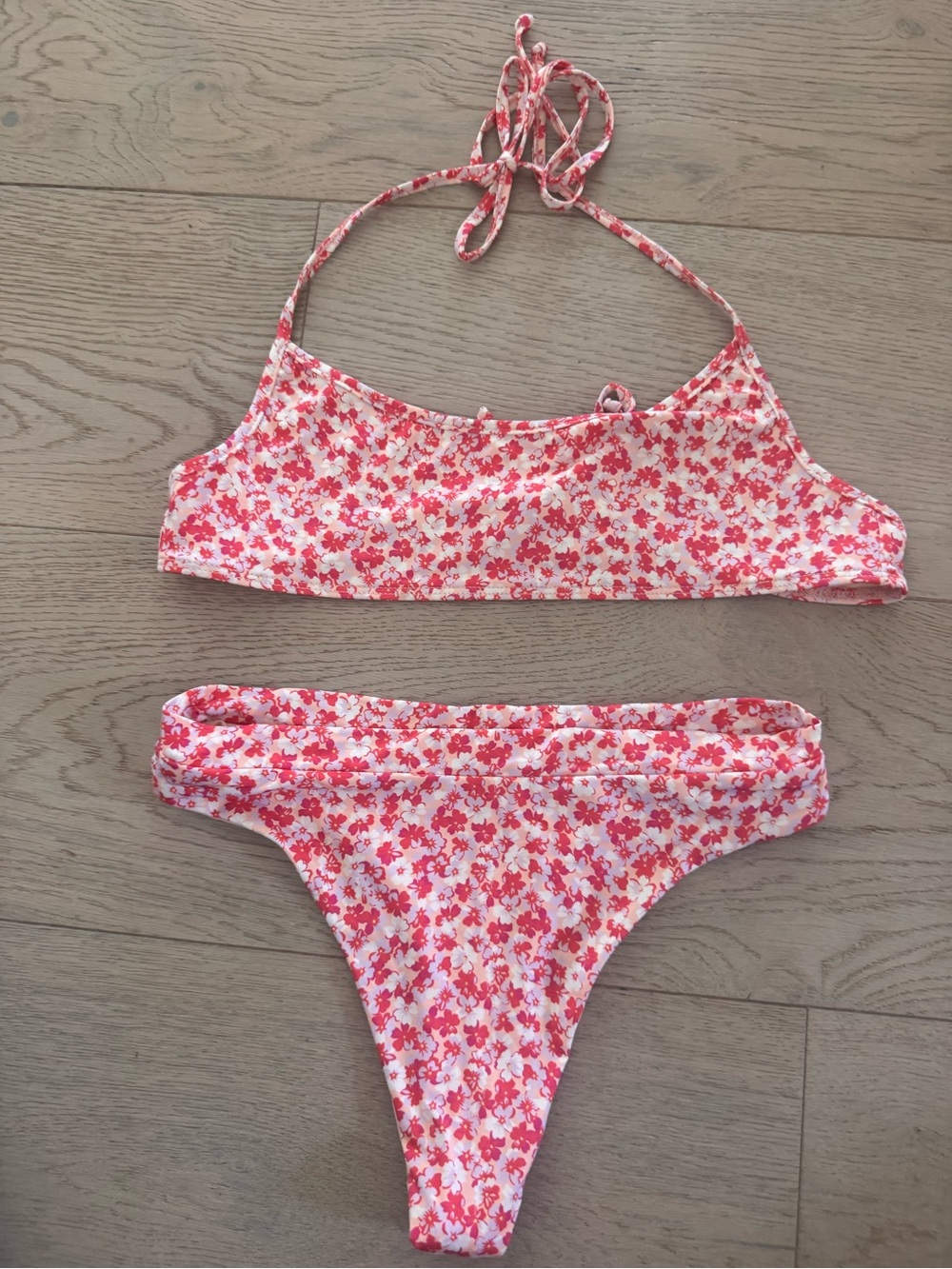 Frankie’s bikini set - Brazilian cut size small Adjustable straps